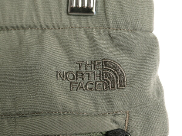 ノースフェイス ナイロン カーゴ ショートパンツ レディース S / 古着 The North Face ショーツ 短パン 半パン アウトドア ワンポイント 緑