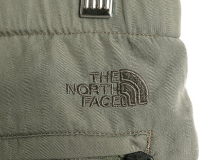 ノースフェイス ナイロン カーゴ ショートパンツ レディース S / 古着 The North Face ショーツ 短パン 半パン アウトドア ワンポイント 緑