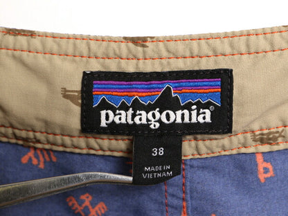 16年製 パタゴニア プリント ウェーブ ファーラー ボード ショーツ メンズ 38 古着 Patagonia ショートパンツ 短パン 半パン 水陸両用 総柄