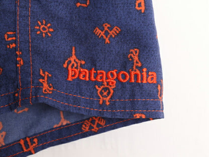 16年製 パタゴニア プリント ウェーブ ファーラー ボード ショーツ メンズ 38 古着 Patagonia ショートパンツ 短パン 半パン 水陸両用 総柄