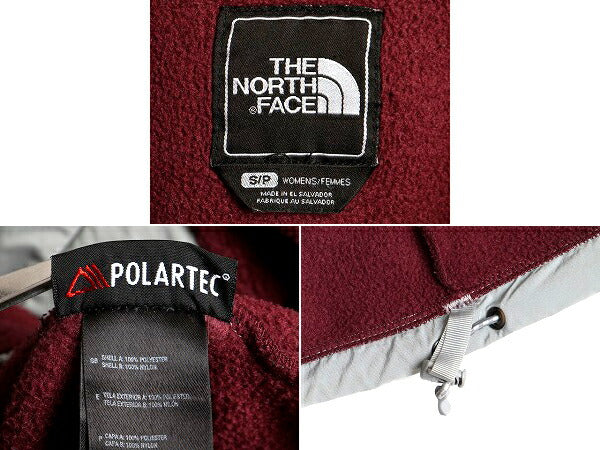 希少サイズ S ■ ノースフェイス デナリ ジャケット ( レディース ) 古着 The North Face DENALI フルジップ ブルゾン フリース アウトドア