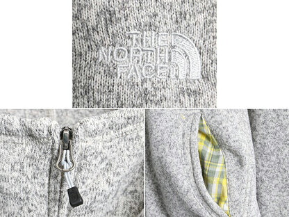 ■ ノースフェイス セーター フリース ジャケット ( レディース M ) 古着 The North face アウトドア ジャンパー ブルゾン 裏ボア パイル