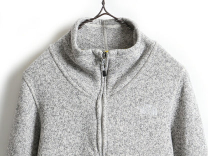 ■ ノースフェイス セーター フリース ジャケット ( レディース M ) 古着 The North face アウトドア ジャンパー ブルゾン 裏ボア パイル