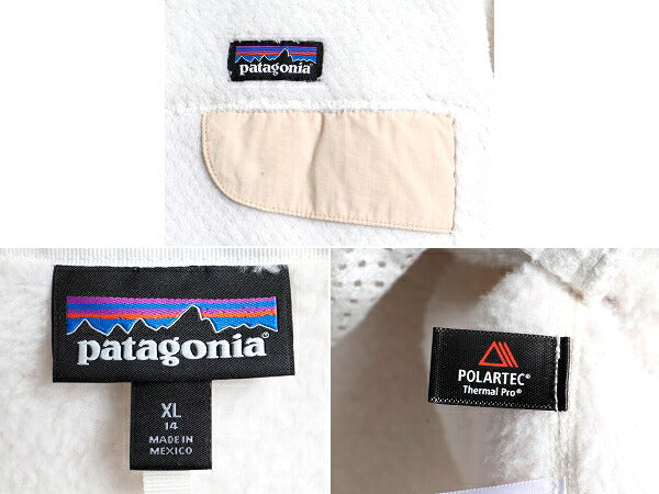 ガールズ XL 155cm レディース XS 程■ 17年製 パタゴニア リツール スナップT プルオーバー ジャケット 古着 Patagonia フリース ブルゾン