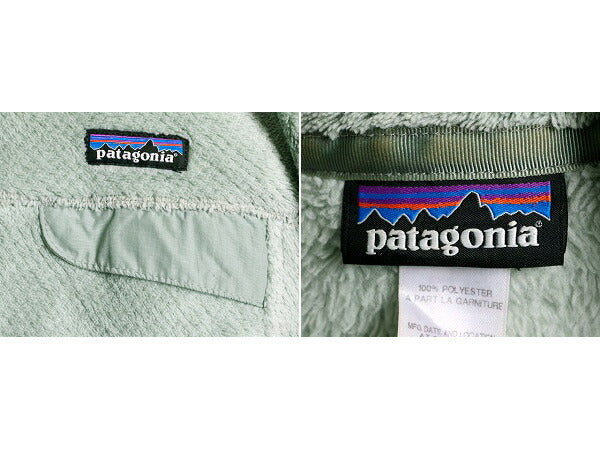 希少サイズ XS ■ 14年製 パタゴニア リツール スナップT プルオーバー ジャケット ( レディース ) 古着 Patagonia フリース ジャンパー 緑