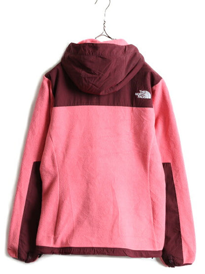 ■ ノースフェイス フード付き デナリ ジャケット レディース M / 古着 The North Face ブルゾン ジャンパー パーカー フリース アウトドア