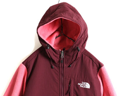 ■ ノースフェイス フード付き デナリ ジャケット レディース M / 古着 The North Face ブルゾン ジャンパー パーカー フリース アウトドア