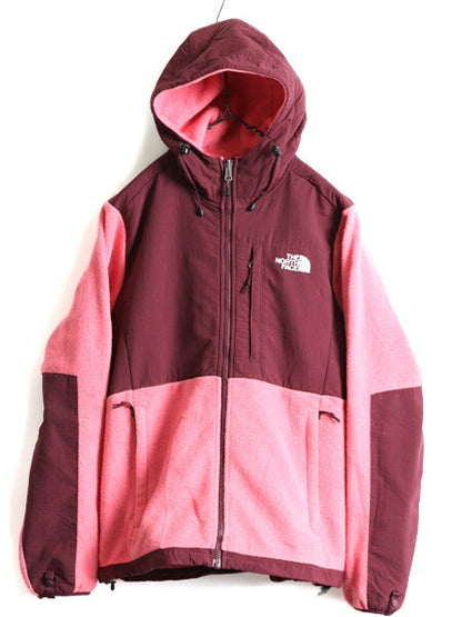 ■ ノースフェイス フード付き デナリ ジャケット レディース M / 古着 The North Face ブルゾン ジャンパー パーカー フリース アウトドア