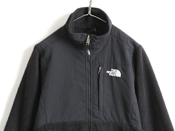 希少サイズ S 人気 黒 ■ ノースフェイス デナリ ジャケット ( レディース ) 古着 The North Face DENALI フルジップ アウトドア フリース