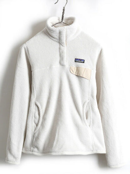 希少サイズ S ■ 14年製 パタゴニア リツール スナップT プルオーバー ジャケット ( レディース ) Patagonia フリース ブルゾン ジャンパー