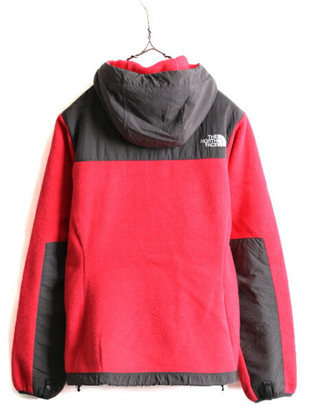 希少サイズ S ■ ノースフェイス フード付き デナリ ジャケット ( レディース ) 古着 The North Face ブルゾン パーカー フリース 2トーン