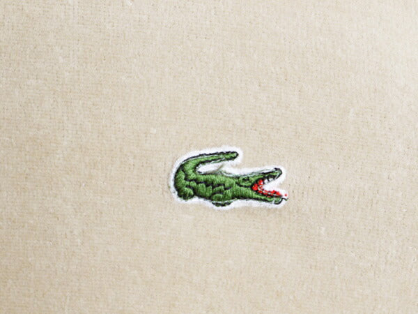 70s ラコステ Vネック ベロア トップ L 小さめ メンズ S レディース M 程 古着 ヴィンテージ IZOD LACOSTE 糸巻タグ ワンポイント チルデン
