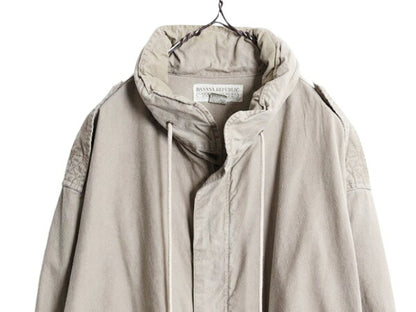 80s バナナリパブリック A-2 タイプ コットン フライト ジャケット メンズ M / 古着 ヴィンテージ BANANA REPUBLIC Safari&Travel ブルゾン
