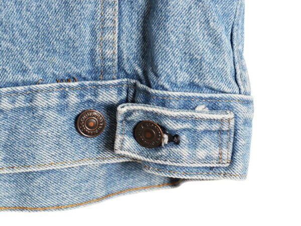 90s USA製 リーバイス 70505 デニム ジャケット 36 メンズ XS 程/ オールド Levis ジージャン ブルゾン Gジャン ジャンパー 4th トラッカー