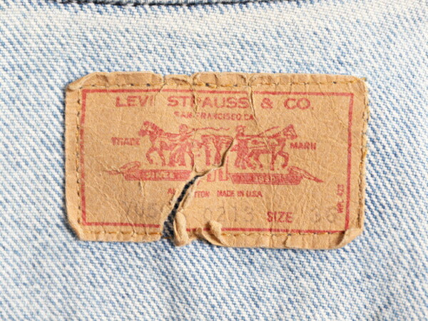 90s USA製 リーバイス 70505 デニム ジャケット 36 メンズ XS 程/ オールド Levis ジージャン ブルゾン Gジャン ジャンパー 4th トラッカー