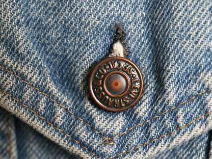 90s USA製 リーバイス 70505 デニム ジャケット 36 メンズ XS 程/ オールド Levis ジージャン ブルゾン Gジャン ジャンパー 4th トラッカー