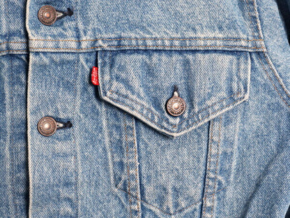 90s USA製 リーバイス 70505 デニム ジャケット 36 メンズ XS 程/ オールド Levis ジージャン ブルゾン Gジャン ジャンパー 4th トラッカー
