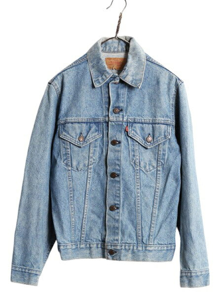 90s USA製 リーバイス 70505 デニム ジャケット 36 メンズ XS 程/ オールド Levis ジージャン ブルゾン Gジャン ジャンパー 4th トラッカー