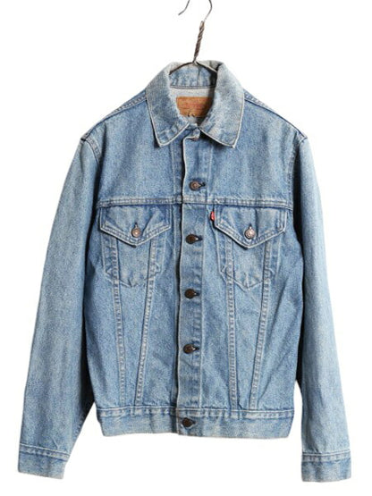 90s USA製 リーバイス 70505 デニム ジャケット 36 メンズ XS 程/ オールド Levis ジージャン ブルゾン Gジャン ジャンパー 4th トラッカー