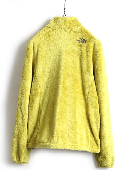 US企画 希少サイズ S ■ ノースフェイス フルジップ 毛長 フリース ジャケット ( レディース ) 古着 The North Face ブルゾン ジャンパー