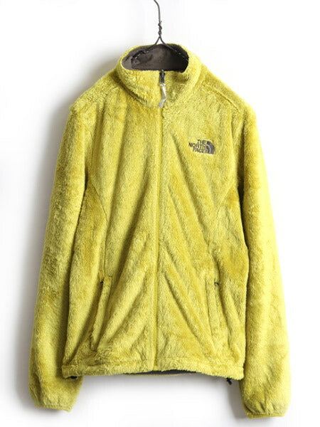 US企画 希少サイズ S ■ ノースフェイス フルジップ 毛長 フリース ジャケット ( レディース ) 古着 The North Face ブルゾン ジャンパー