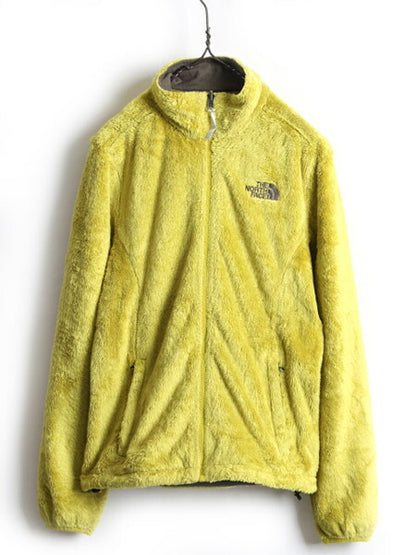 US企画 希少サイズ S ■ ノースフェイス フルジップ 毛長 フリース ジャケット ( レディース ) 古着 The North Face ブルゾン ジャンパー