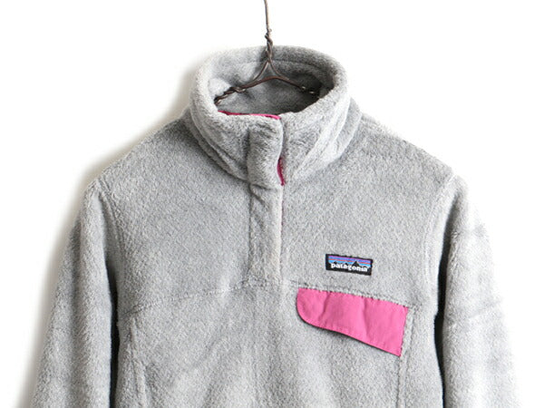 希少サイズ XS ■ 12年製 パタゴニア リツール スナップT プルオーバー ジャケット ( レディース ) 古着 Patagonia フリース ジャンパー 灰