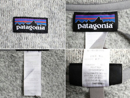 14年製 ■ パタゴニア ベターセーター ジャケット ( レディース L ) 古着 Patagonia フルジップ フリース ジャンパー ブルゾン 杢 灰 企業