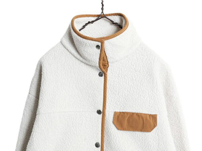 US企画 ノースフェイス クラグモント フリース ジャケット レディース S / 古着 The North Face カーディガン ハイネック パイル ブルゾン