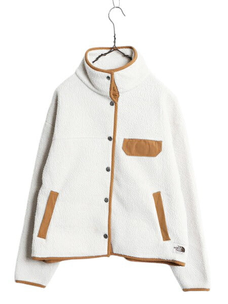 US企画 ノースフェイス クラグモント フリース ジャケット レディース S / 古着 The North Face カーディガン ハイネック パイル ブルゾン