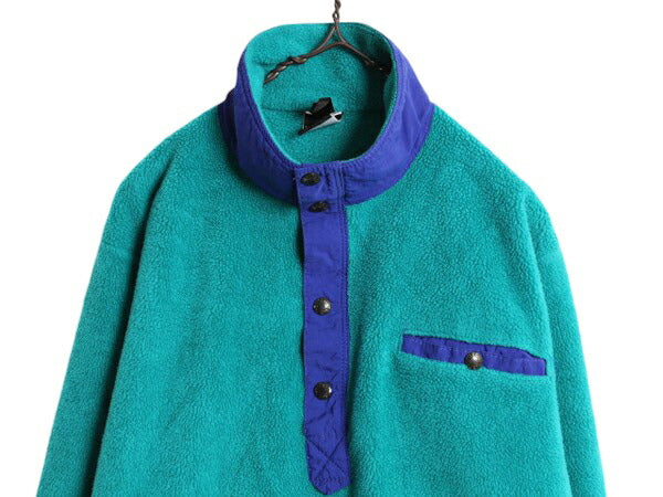 90s USA製 ノースフェイス フリース ジャケット メンズ S / 古着 オールド プルオーバー The North Face アウトドア ジャンパー ブルゾン