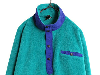 90s USA製 ノースフェイス フリース ジャケット メンズ S / 古着 オールド プルオーバー The North Face アウトドア ジャンパー ブルゾン