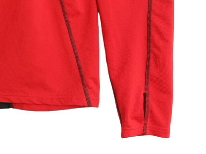 ノースフェイス ハイネック ストレッチ 長袖 Tシャツ メンズ L / 古着 The North Face Vaporwick アウトドア ロンT ハーフジップ ツートン