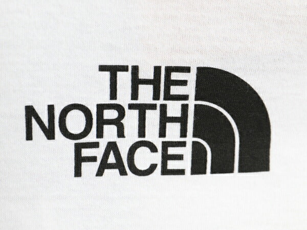デッドストック ノースフェイス 両面 プリント 長袖 Tシャツ メンズ M / ロンT The North Face アウトドア ボックスロゴ バックプリント 白