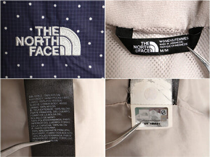 ノースフェイス DRYVENT ナイロン マウンテンパーカー ジャケット レディース M / 古着 The North Face アウトドア ジャンパー マンパ 水玉