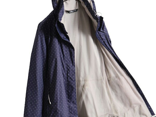 ノースフェイス DRYVENT ナイロン マウンテンパーカー ジャケット レディース M / 古着 The North Face アウトドア ジャンパー マンパ 水玉