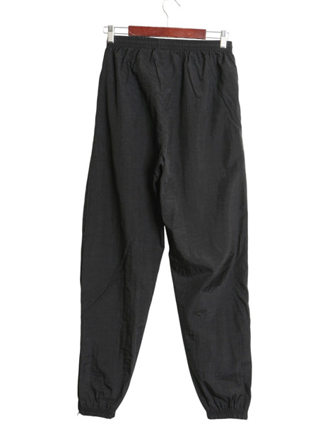 90s リーボック ナイロン パンツ メンズ M オールド ポケット付き イージーパンツ シャカシャカ ウォームアップ トレーニング ボトムス 黒