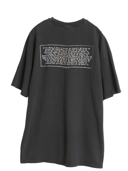 00s ジェームス テイラー ツアー 両面 プリント Tシャツ メンズ XL オールド オフィシャル フォト イラスト グラフィック ロック バンド 黒