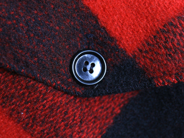 70s USA製 ウールリッチ ブロック チェック CPO ウール シャツ メンズ XL / ヴィンテージ ジャケット バッファロー ツートン 大きいサイズ