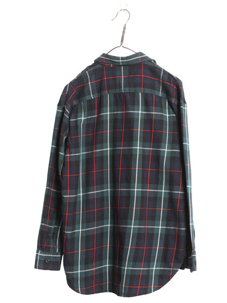 ブラックレーベル ローレン ラルフローレン チェック 長袖 シャツ レディース M / ポロ コットン 長袖シャツ マチ付き ヴィンテージ モデル