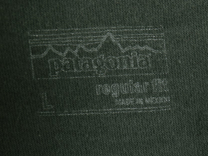 パタゴニア プリント 長袖 Tシャツ メンズ L / 17年製 アウトドア ロンT ロングスリーブ P-6 グラフィック ショップ ステッカー カットソー