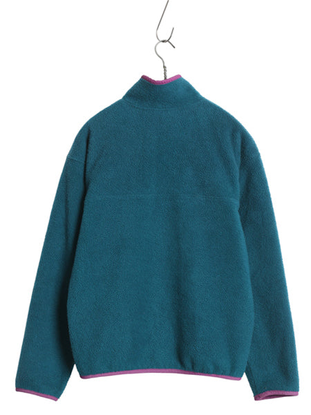 最初期 80s USA製 ★ パタゴニア フリース スナップT レディース M メンズ S / ヴィンテージ アウトドア プルオーバー ジャケット ブルゾン