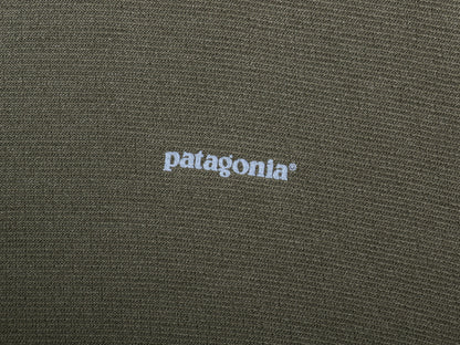 パタゴニア キャプリーン 3 長袖 Tシャツ メンズ L / 10年製 ハーフジップ ストレッチ カットソー ロンT アンダーシャツ インナー カーキ