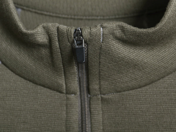 パタゴニア キャプリーン 3 長袖 Tシャツ メンズ L / 10年製 ハーフジップ ストレッチ カットソー ロンT アンダーシャツ インナー カーキ