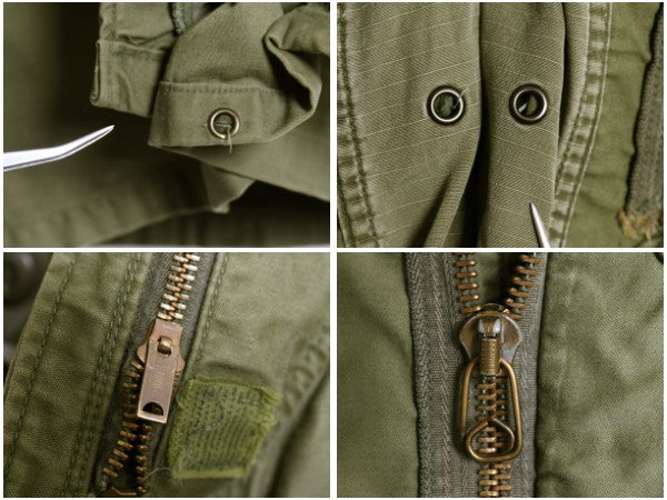 80s 米軍実物 US ARMY M-65 フィールド ジャケット SMALL LONG / 82年製 ヴィンテージ ミリタリー 軍物 3rd ブラス ブルゾン ジャンパー