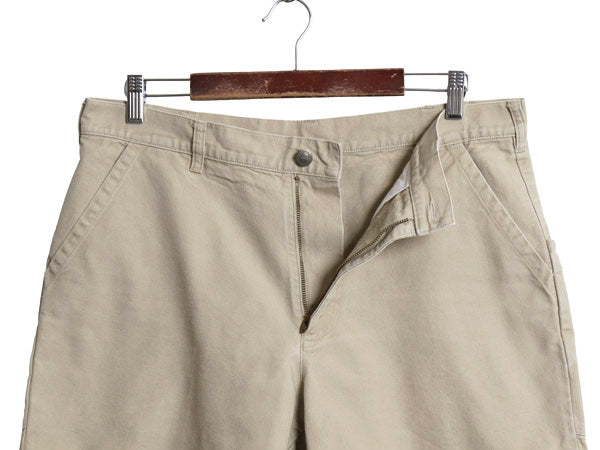 パタゴニア ロング スタンドアップ ショーツ メンズ 34 / 古着 アウトドア ノータック ショートパンツ 短パン キャンバス ダック ボトムス