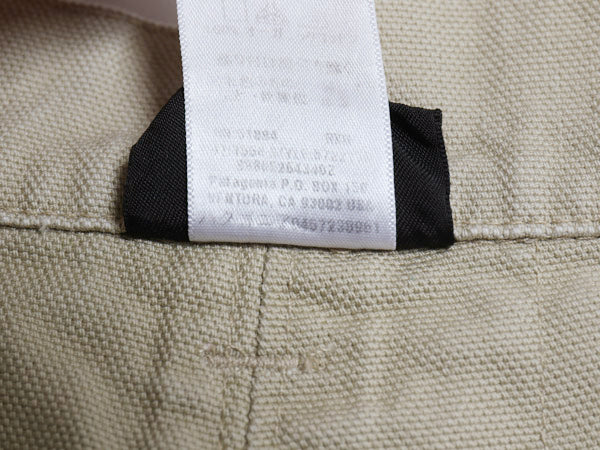 パタゴニア ロング スタンドアップ ショーツ メンズ 34 / 古着 アウトドア ノータック ショートパンツ 短パン キャンバス ダック ボトムス