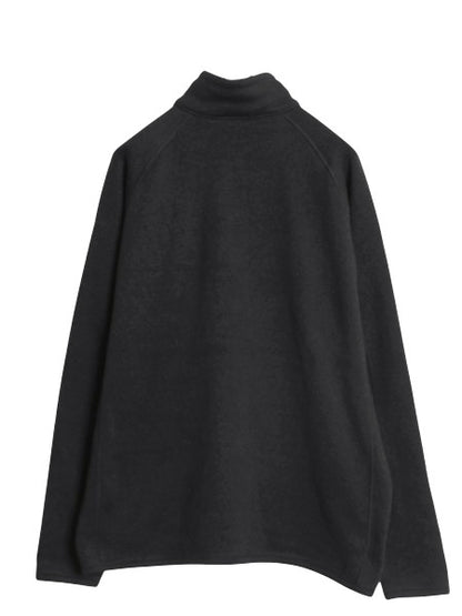 パタゴニア ベターセーター ハーフジップ メンズ L / 古着 18年製 アウトドア フリース セーター 裏起毛 プルオーバー ジャケット ブラック