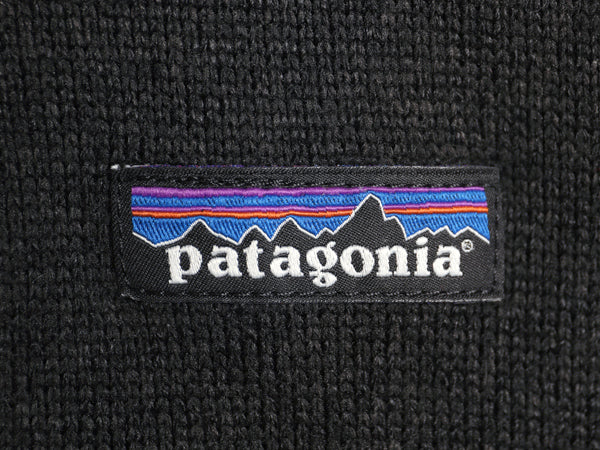 パタゴニア ベターセーター ハーフジップ メンズ L / 古着 18年製 アウトドア フリース セーター 裏起毛 プルオーバー ジャケット ブラック