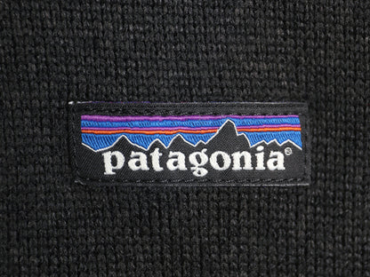 パタゴニア ベターセーター ハーフジップ メンズ L / 古着 18年製 アウトドア フリース セーター 裏起毛 プルオーバー ジャケット ブラック